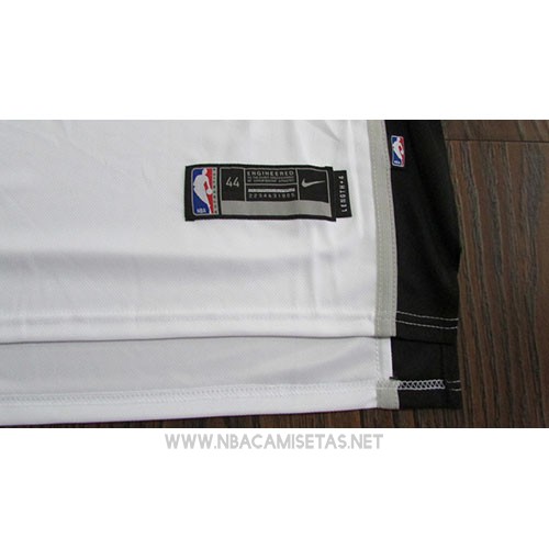Camiseta Nino San Antonio Spurs Kawhi Leonard NO 2 2017-18 Blanco